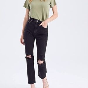 Abercrombie & Fitch The Ankle Straight Ultra High Rise Jeans Size 28